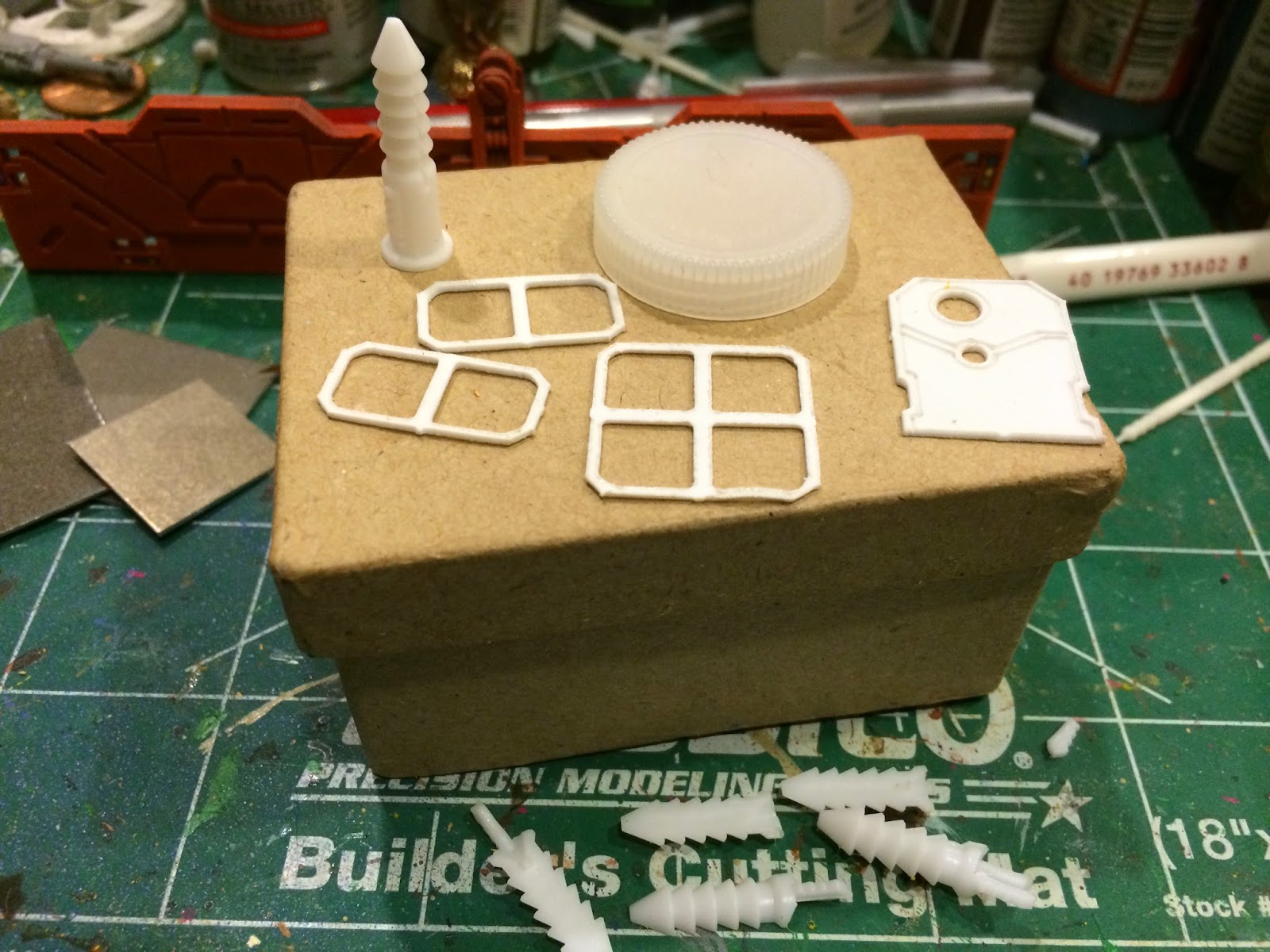 Sean's Gaming and Shooting Blog: 15mm Scratch Built Sci-Fi Building ...